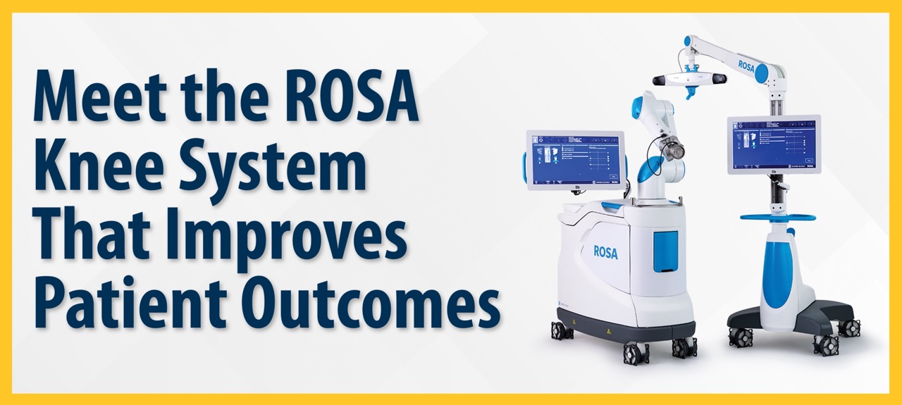 ROSA Knee System Shows Robotic Precision for Faster Recovery